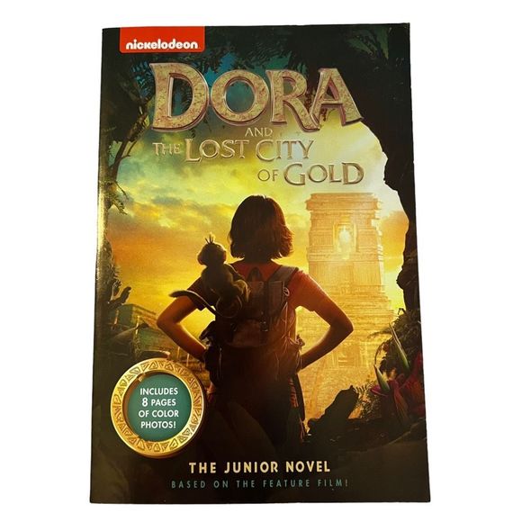Nickelodeon Dora And The Lost City Of Gold The Junior Novel Dora The Explorer PB - Picture 1 of 8